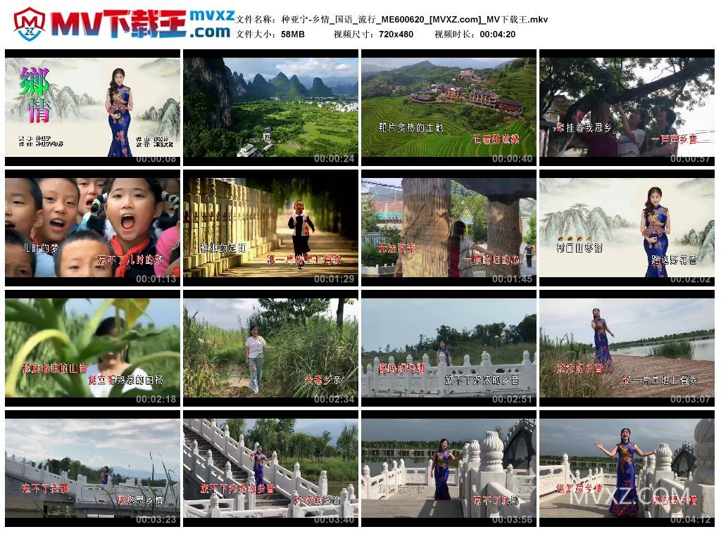 种亚宁-乡情_国语_流行_ME600620